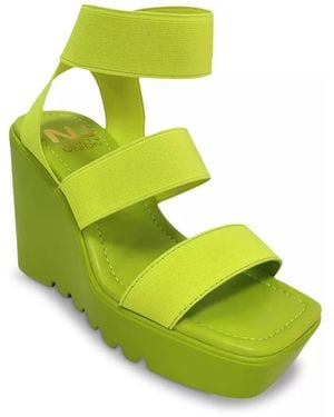 Ninety Union Paige Platform Sandal - Green