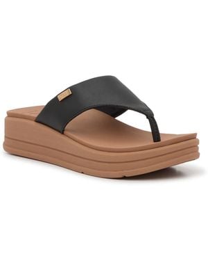 Reef Aura Wedge Sandal - Black