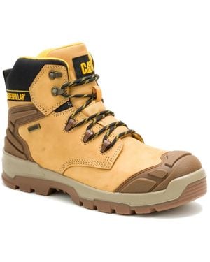 Caterpillar Striver Xl Steel Toe Waterproof Work Boot - Black