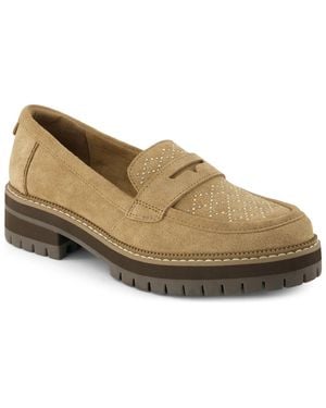 TOMS Cara Platform Loafer - Metallic