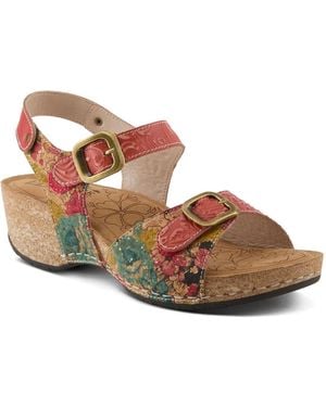 L'ARTISTE Osuna Sandal - Brown