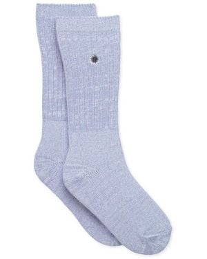 UGG Rib Knit Crew Socks - Blue