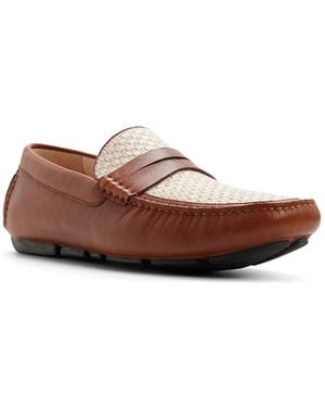Brooks Brothers Jefferson Driving Loafer - Brown