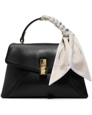 Ted Baker Poppy 2.0 Leather Satchel - Black