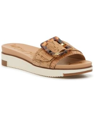 Sam Edelman Ariane Wedge Sandal - Brown