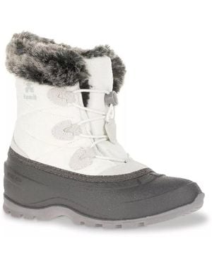Kamik Momentum L2 Snow Bootie - White