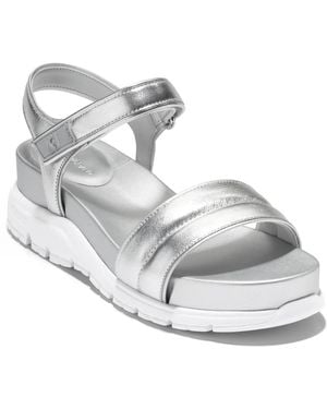 Cole Haan Zer Grand Wedge Sandal - White