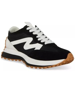 Steve Madden Campo Lace-Up Sneaker - Black