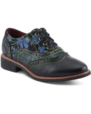 L'ARTISTE Oxfordot Wingtip Oxford - Blue