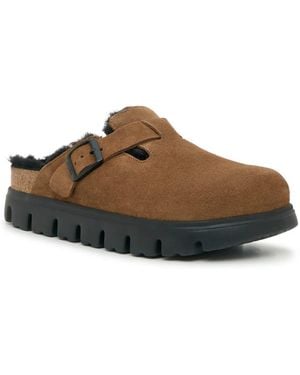 Birkenstock Papillio By Boston Shearling Clog - Brown
