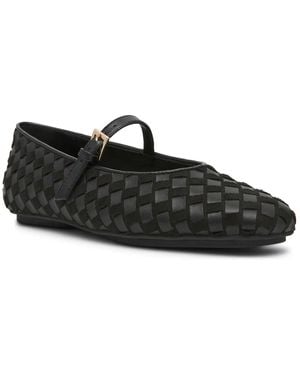 Anne Klein Connie Mary Jane Flat - Black