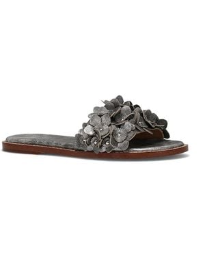 Frye & Co. Bucky Flower Sandal - Black