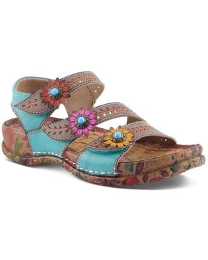 L'ARTISTE A New Trio Sandal - Blue