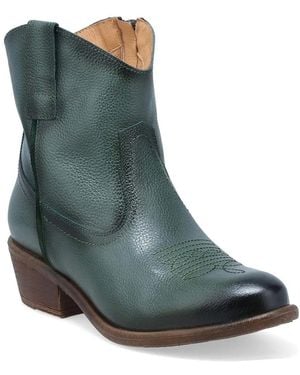 Miz Mooz Carlitos Western Bootie - Green