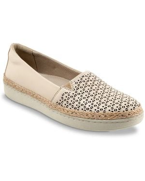 Trotters Accent Slipon - White