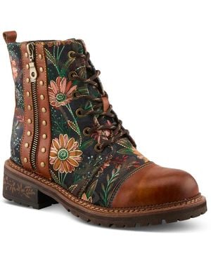 L'ARTISTE Cordea Bootie - Brown