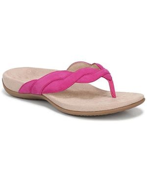 Vionic Bella Braid Sandal - Purple
