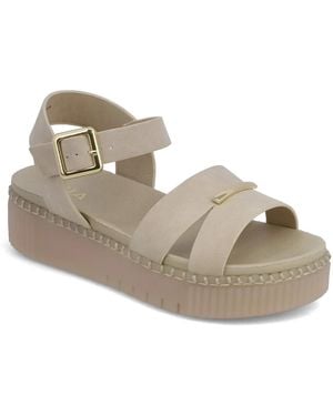MIA Jacklyn Platform Sandal - Metallic