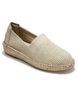 Cole Haan Cloudfeel Stitchlite Espadrille Slipon - Metallic