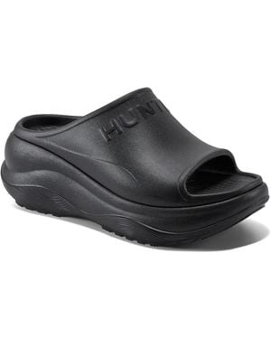 HUNTER Haddie Wedge Sandal - Black