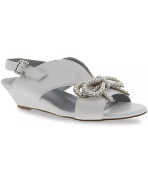 Bellini Lady Wedge Sandal - Gray