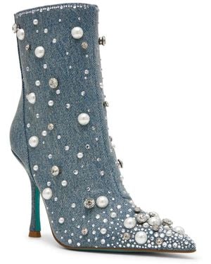 Betsey Johnson Rocko Bootie - Blue