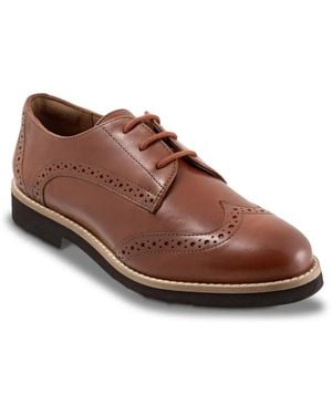 Softwalk Willet Oxford - Brown