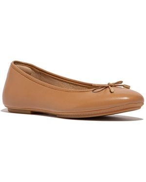 Fitflop Delicato Ballet Flat - Brown