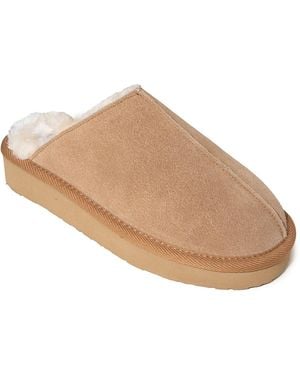 Minnetonka Stefanie Scuff Slipper - Black