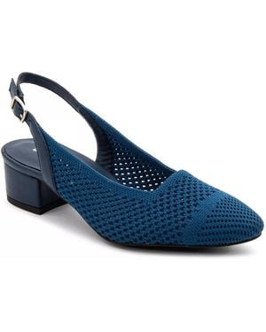 David Tate Galen Pump - Blue