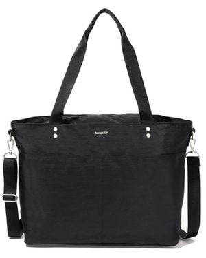 Baggallini Carryall Laptop Tote - Black