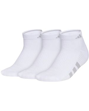 adidas Cushioned 4.0 Ankle Socks 3 Pack - White