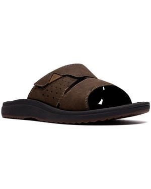 Clarks Cloudsteppers Breeze Slide Sandal 'S - Brown