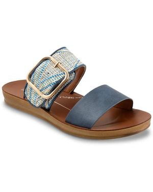 LOS CABOS Doti Platform Sandal - Blue