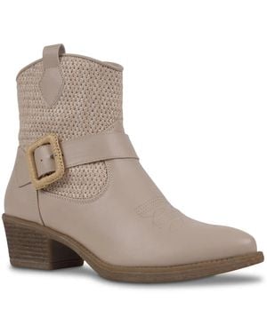 Gc Shoes Avery Western Bootie - Brown