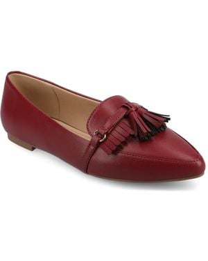 Journee Collection Jannah Loafer - Red