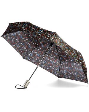 Totes Isotoner Auto Open & Close Umbrella - Black