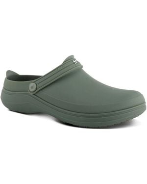 Spring Step Cameron Waterproof Clog - Green