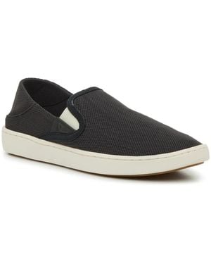 Olukai Pehuea Slipon Sneaker - Black