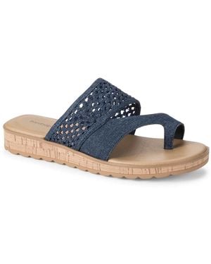 BareTraps Gibby Wedge Sandal - Blue