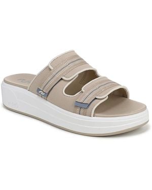 Ryka Viv Platform Sandal - Gray
