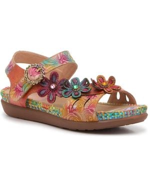 L'ARTISTE Nouria Sandal - Red