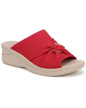 LifeStride Serenade Wedge Sandal - Red