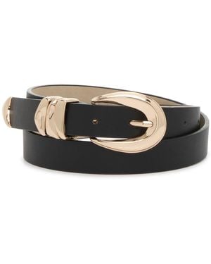 Steve Madden Triple Keeper Belt - Black