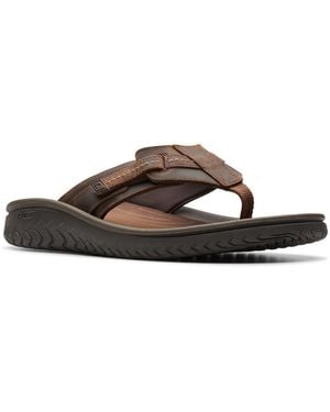 Clarks Wesley Sun Sandal - Brown