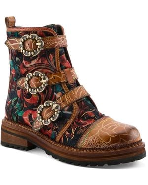 L'ARTISTE This Way Bootie - Brown