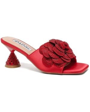 Lady Couture Petal Sandal - Red