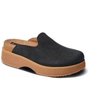 Reef Vista Skye Platform Clog - Blue