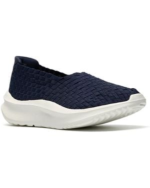 Clarks Cloudsteppers Solevana Weave Slipon - Blue