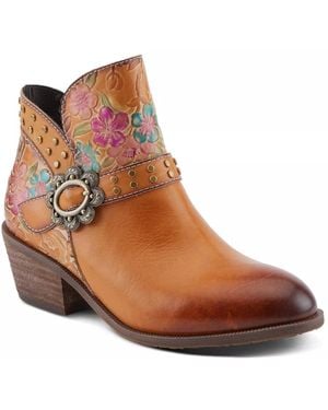 L'ARTISTE Dainty Lady Bootie - Brown